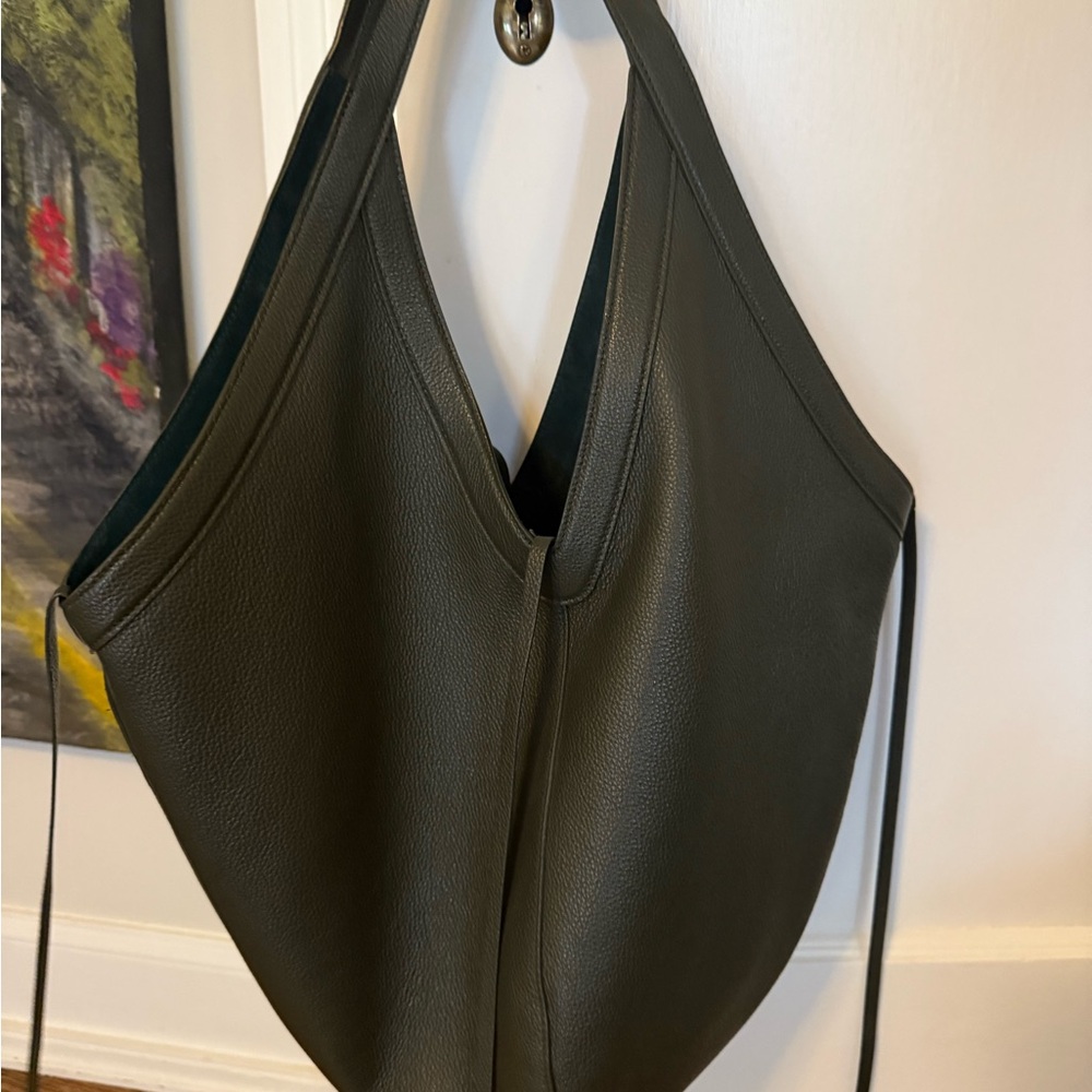 Mansur Gavriel Seaweed Green Hobo Bag - Picture 3 of 8
